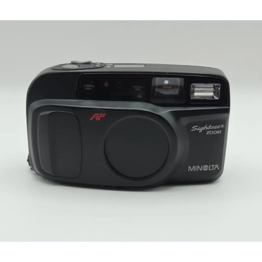 Minolta Sightseer Zoom Tested & Working Vintage 35-70MM Film Camera W/ Battery
